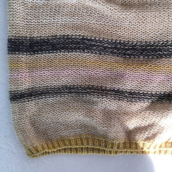 Line & Dot Summer Nights Sweater Tank Top Multi L - Picture 6 of 6